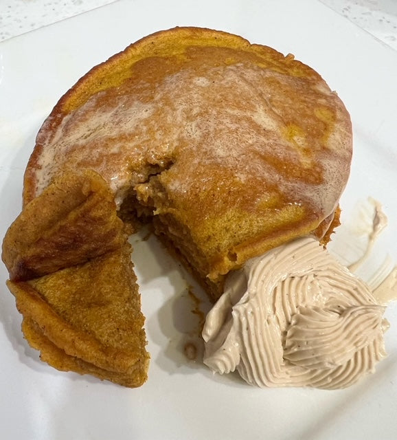 Pumpkin Spice Pancakes with Whipped Coffee Butter Da Kine Hawaiian