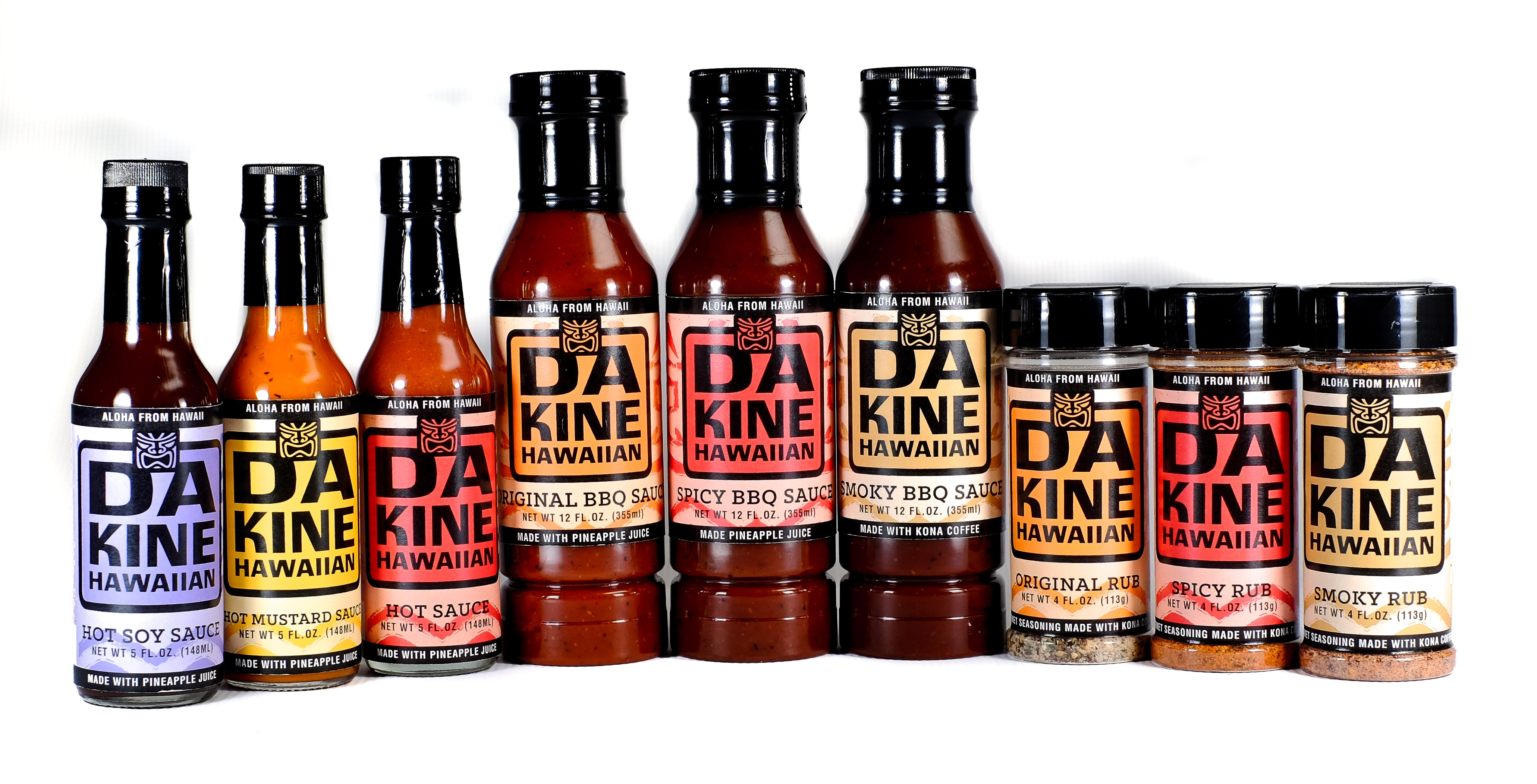 Bbq Set With Hot Sauce