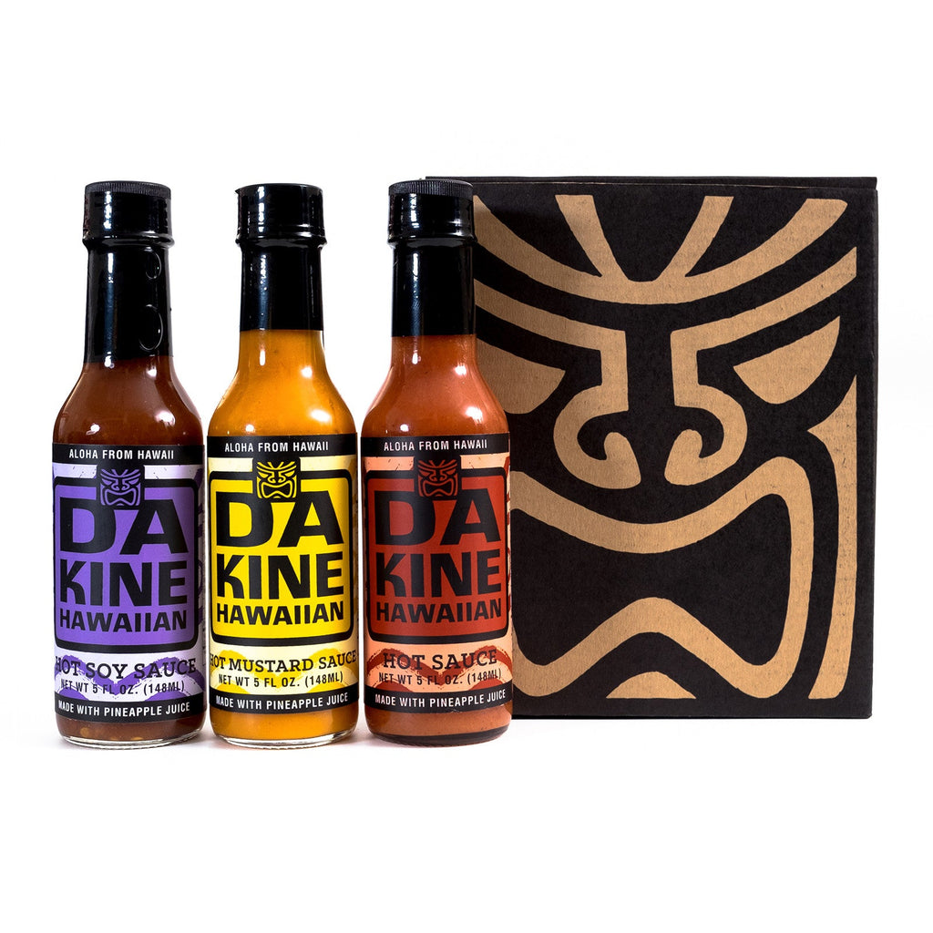 Da Kine Hawaiian Hot Sauce Gift Pack