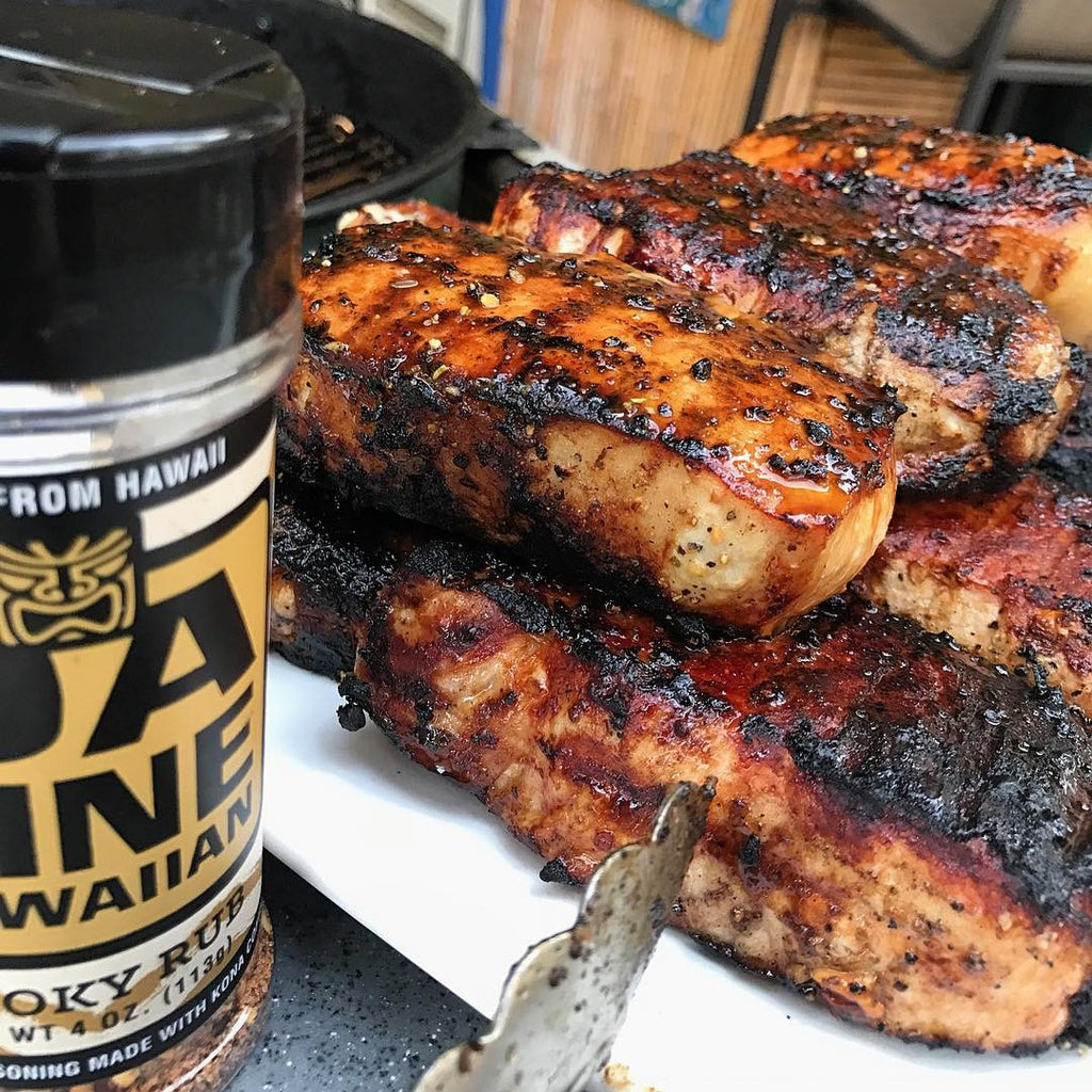 Da Kine Smoky Rub BBQ Pork Recipe