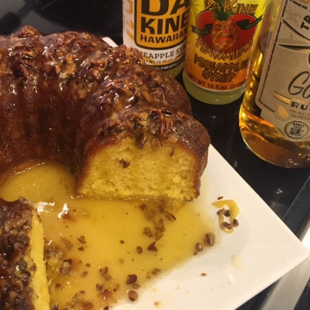 Da Kine Pineapple Rum Cake