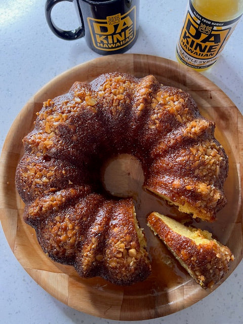 Da Kine Pineapple Rum Cake