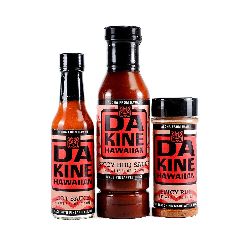Da Kine Hawaiian BBQ Set Extra Spicy