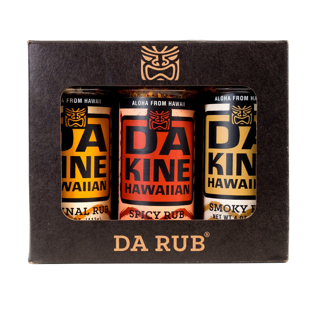 Da Kine Hawaiian Da Rub All Purpose Seasoning Gift Pack