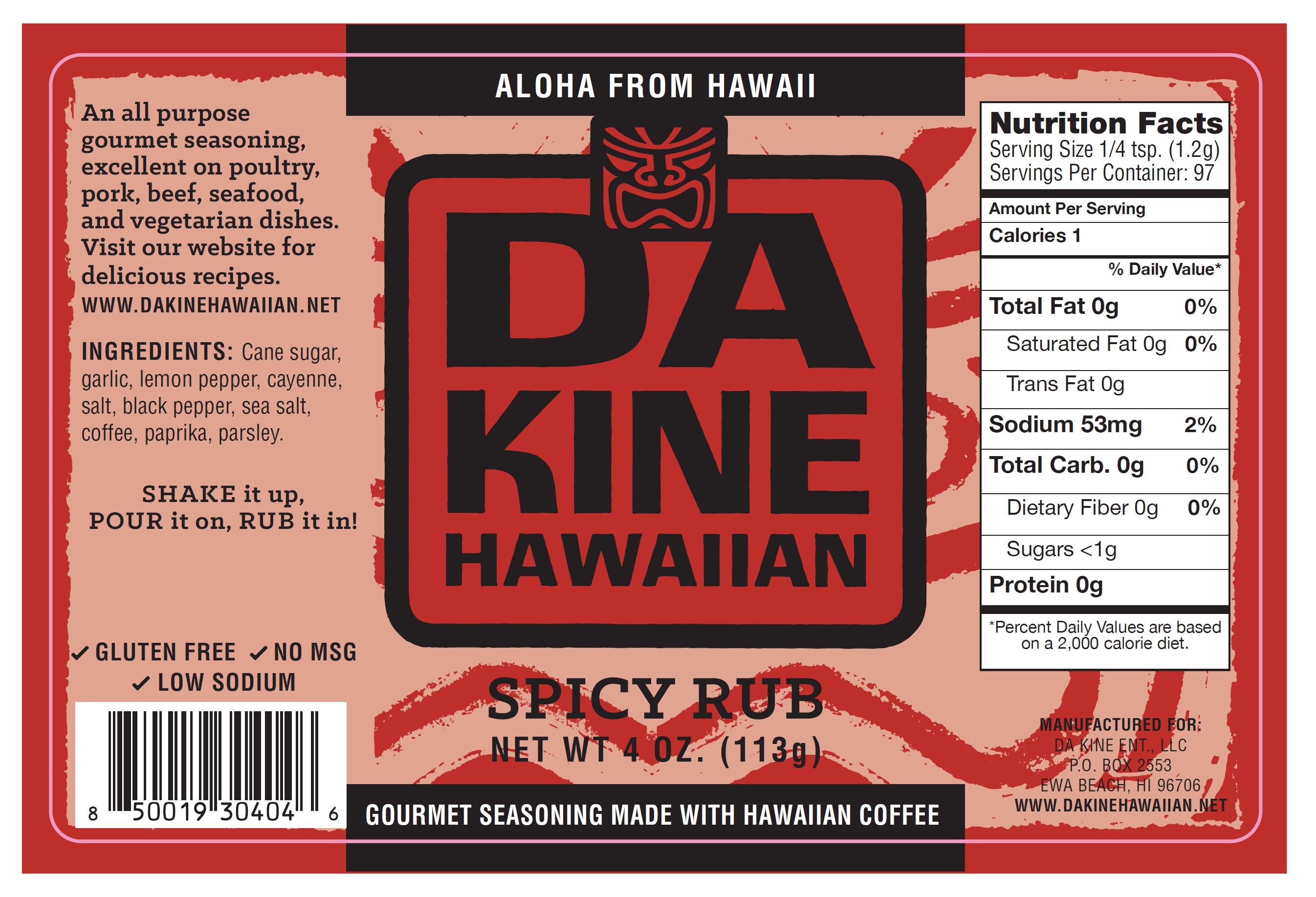 Broke Da Mouth Rib Kit – Da Kine Hawaiian